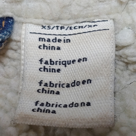 Levi's Denim Jacket Levi's Sherpa lined Denim Jacket XS Women’s Levi Jacket Coat - Picture 9 of 10